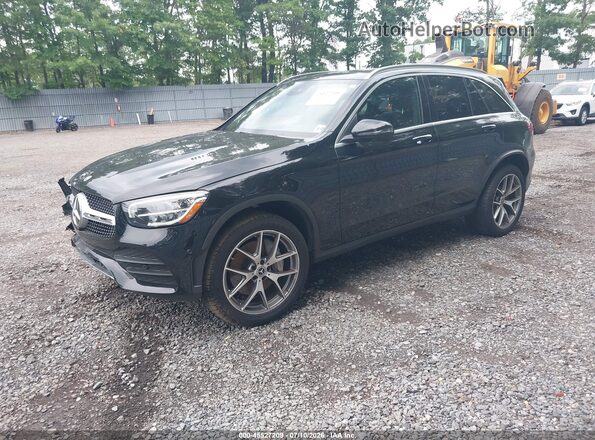 W1N0G8EB6NG078598 2022 MERCEDES-BENZ GLC 300 Black Vista tres cuartos delantera izquierda