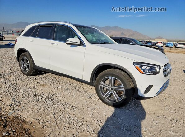 W1N0G8EB7MF881747 2021 MERCEDES-BENZ GLC-CLASS Белый Передняя правая четверть