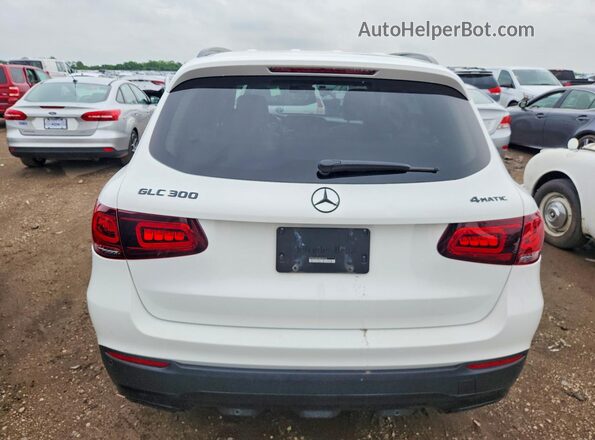 W1N0G8EB7MF900703 2021 MERCEDES-BENZ GLC-CLASS White უკანა ხედი