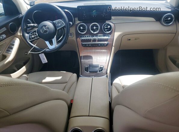 W1N0G8EB7MF921261 2021 MERCEDES-BENZ GLC-CLASS White Dashboard view