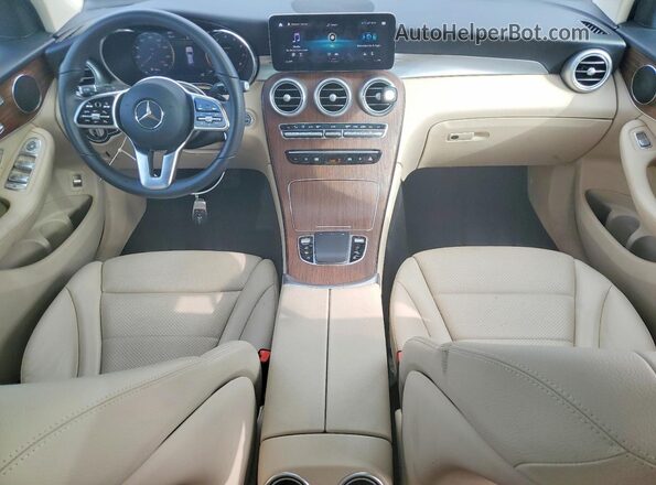 W1N0G8EB7NG119661 2022 MERCEDES-BENZ GLC-CLASS Blue Առջևի վահանակի տեսք