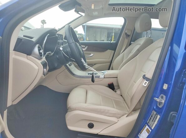 W1N0G8EB7NG119661 2022 MERCEDES-BENZ GLC-CLASS Blue Սալոնի դիմացի տեսք