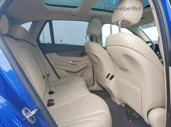 W1N0G8EB7NG119661 2022 MERCEDES-BENZ GLC-CLASS Blue Սալոնի հետևի տեսք