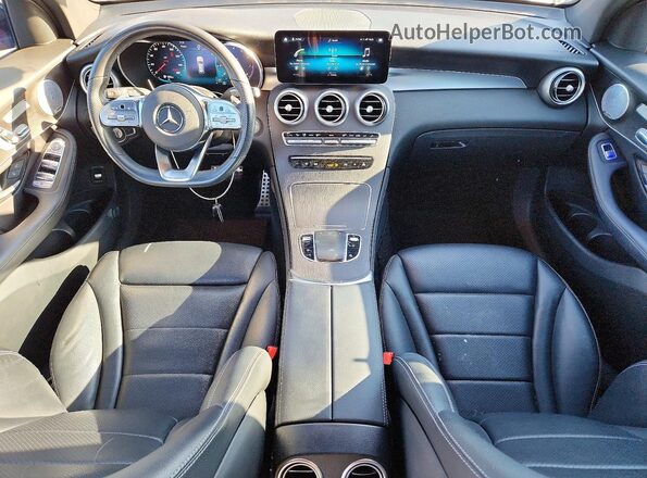 W1N0G8EB8LF833690 2020 MERCEDES-BENZ GLC-CLASS Black Вид панелі приладів