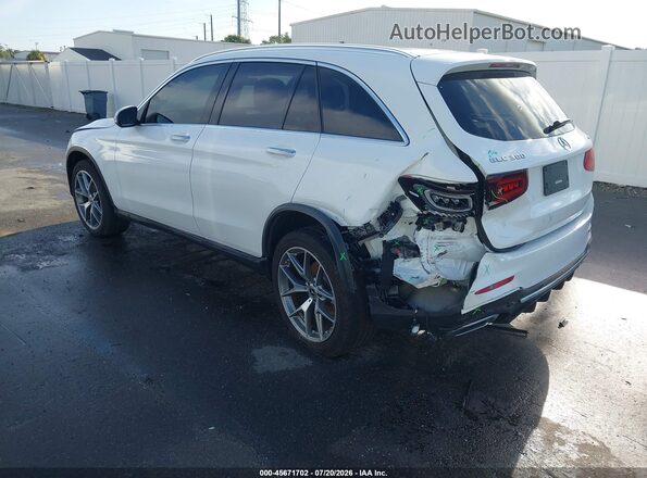 W1N0G8EB8MF896922 2021 MERCEDES-BENZ GLC 300 Белый Задняя левая четверть