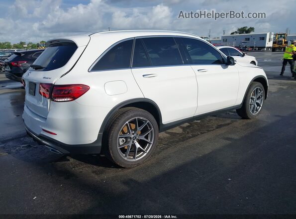 W1N0G8EB8MF896922 2021 MERCEDES-BENZ GLC 300 Белый Задняя правая четверть
