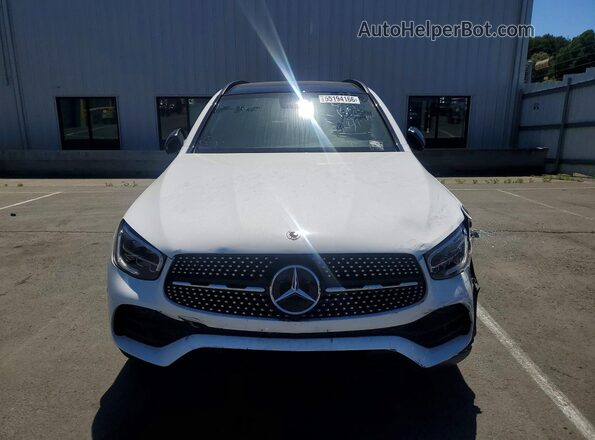 W1N0G8EB8NV351018 2022 MERCEDES-BENZ GLC-CLASS White Front view
