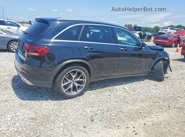 W1N0G8EB8NV370023 2022 MERCEDES-BENZ GLC-CLASS Черный Задняя правая четверть