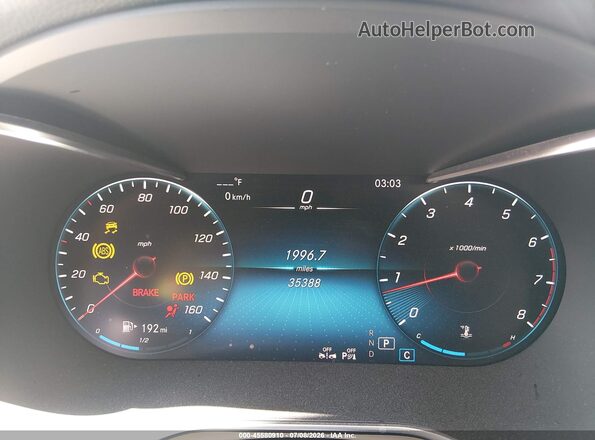 W1N0G8EB8NV379840 2022 MERCEDES-BENZ GLC 300 White უკანა სავარძლების ხედი