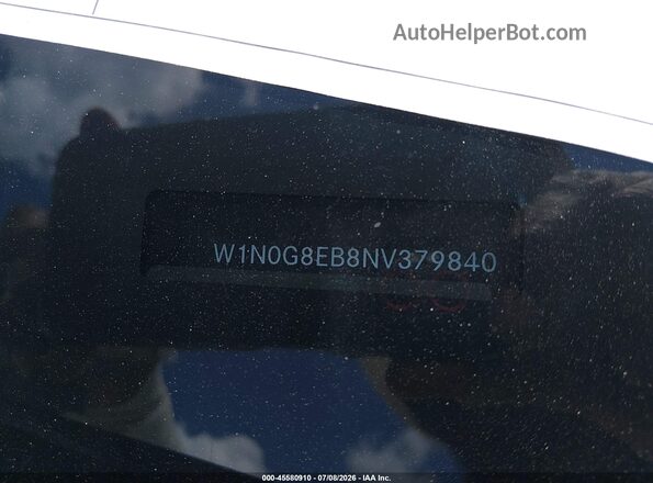 W1N0G8EB8NV379840 2022 MERCEDES-BENZ GLC 300 White 