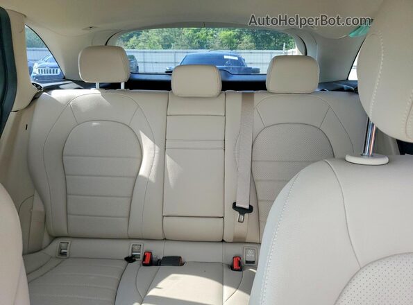 W1N0G8EB9NG120925 2022 MERCEDES-BENZ GLC-CLASS White Вид задніх сидінь