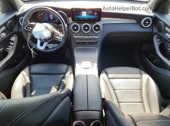 W1N0G8EB9NV363386 2022 MERCEDES-BENZ GLC-CLASS White წინა პანელის ხედი