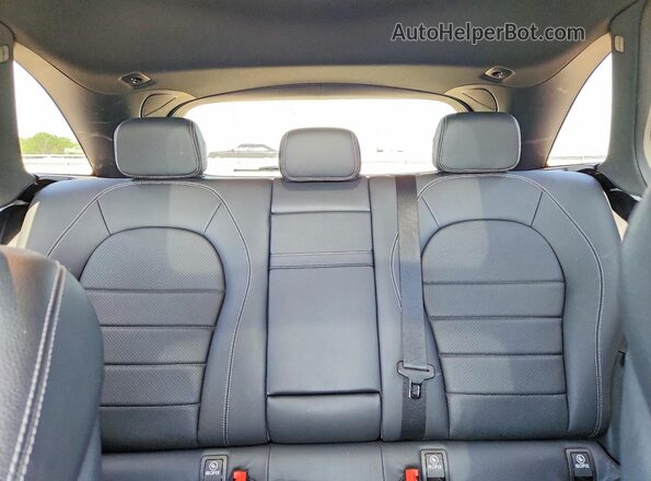 W1N0G8EB9NV363386 2022 MERCEDES-BENZ GLC-CLASS White უკანა სავარძლების ხედი