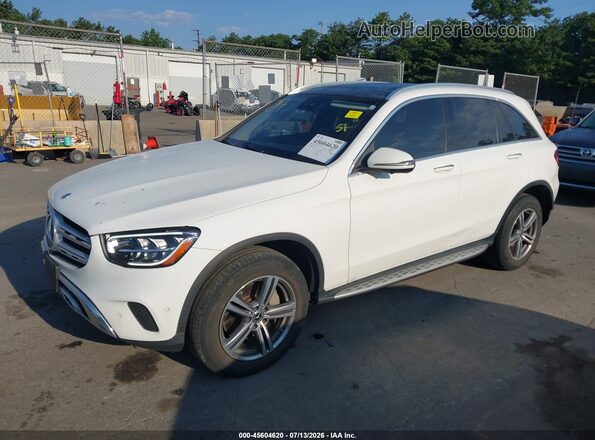 W1N0G8EBXNV363851 2022 MERCEDES-BENZ GLC 300 White Vista tres cuartos delantera izquierda