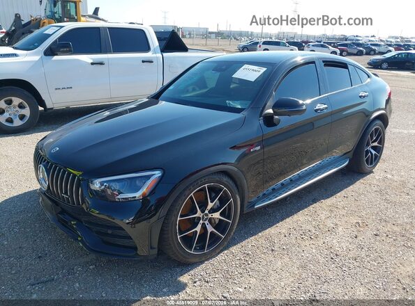 W1N0J6EB1NG021327 2022 MERCEDES-BENZ AMG GLC 43 Черный Передняя левая четверть