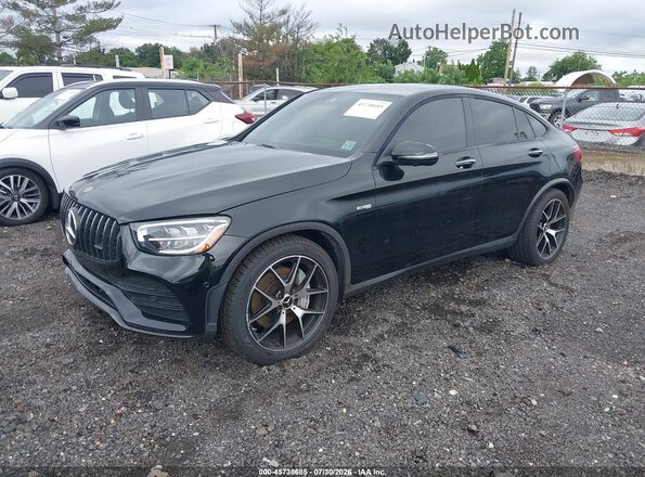 W1N0J6EB6NG030203 2022 MERCEDES-BENZ AMG GLC 43 Black წინა მარცხენა ხედი სამი მეოთხედიდან