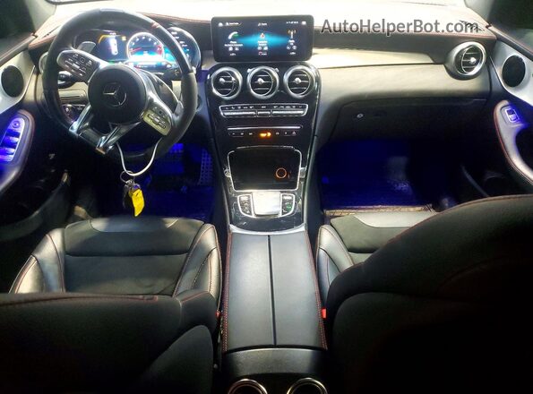 W1N0J6EB8NG072713 2022 MERCEDES-BENZ GLC-CLASS Silver Dashboard view