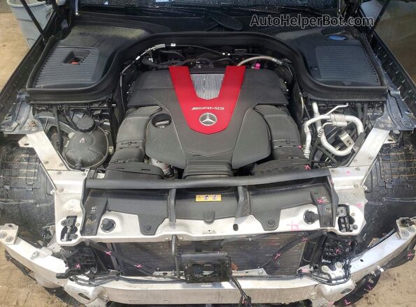 W1N0J6EB8NG072713 2022 MERCEDES-BENZ GLC-CLASS Silver Engine compartment view