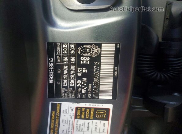 W1N0J6EB8NG072713 2022 MERCEDES-BENZ GLC-CLASS Silver 360 interior view