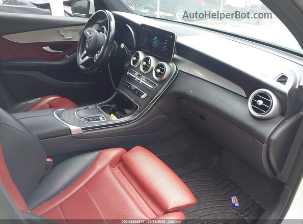 W1N0J8EB0LF859539 2020 MERCEDES-BENZ GLC 300 COUPE Белый Вид салона спереди