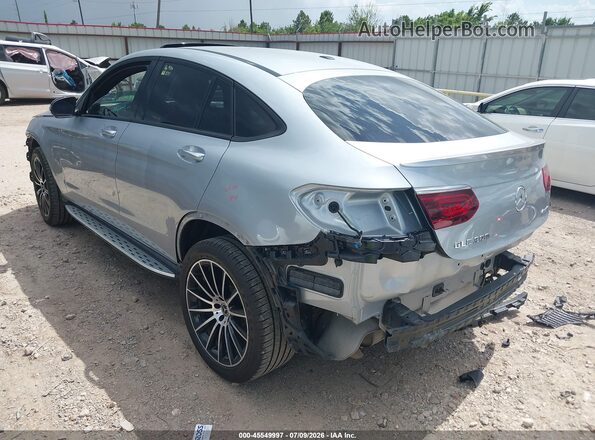 W1N0J8EB4MF933577 2021 MERCEDES-BENZ GLC 300 COUPE Silver უკანა მარცხენა