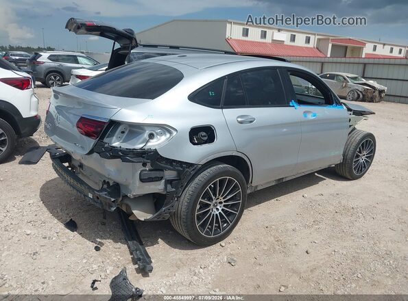 W1N0J8EB4MF933577 2021 MERCEDES-BENZ GLC 300 COUPE Silver უკანა მარჯვენა