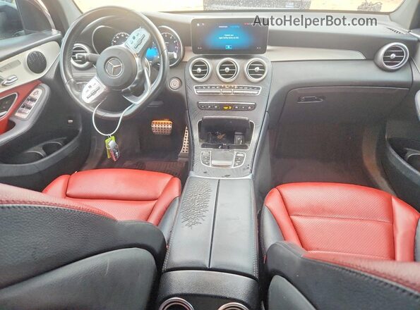 W1N0J8EB9MF939813 2021 MERCEDES-BENZ GLC-CLASS White Առջևի վահանակի տեսք