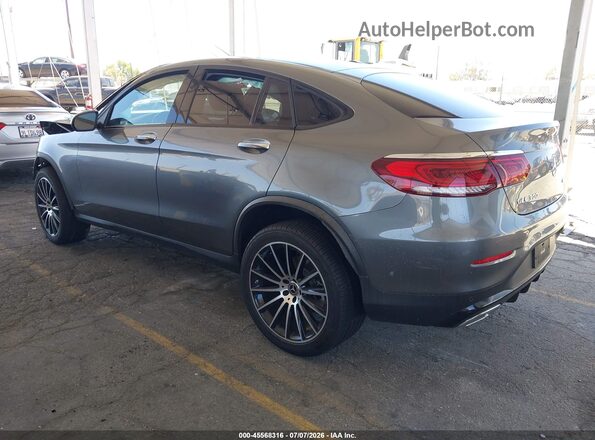 W1N0J8EB9MF948026 2021 MERCEDES-BENZ GLC 300 COUPE Gray უკანა მარცხენა