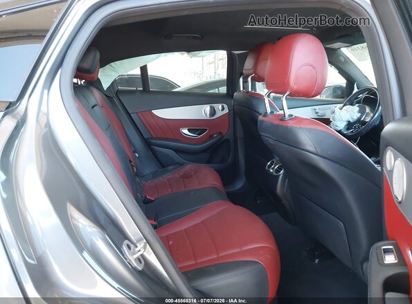 W1N0J8EB9MF948026 2021 MERCEDES-BENZ GLC 300 COUPE Gray VIN კოდის სტიკერის ხედი