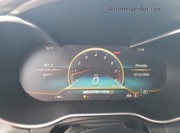 W1N0J8JB0MF895674 2021 MERCEDES-BENZ GLC-CLASS White Սարքավորումների վահանակի տեսք