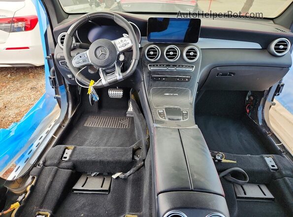 W1N0J8KB9MF926452 2021 MERCEDES-BENZ GLC-CLASS Черный Вид панели приборов