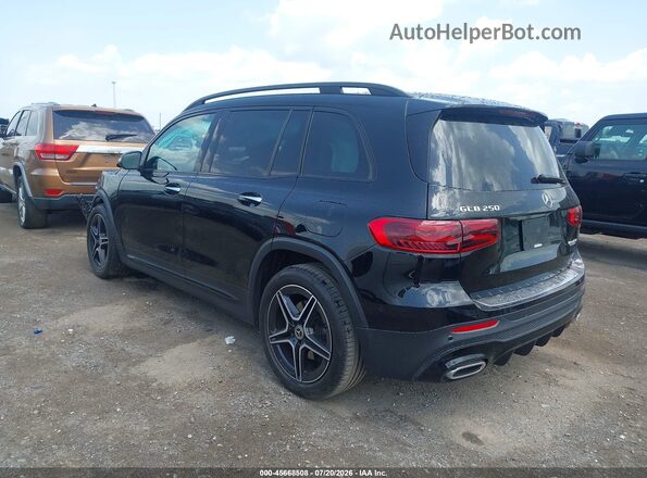 W1N4M4GB0RW352907 2024 MERCEDES-BENZ GLB-CLASS Черный Задняя левая четверть