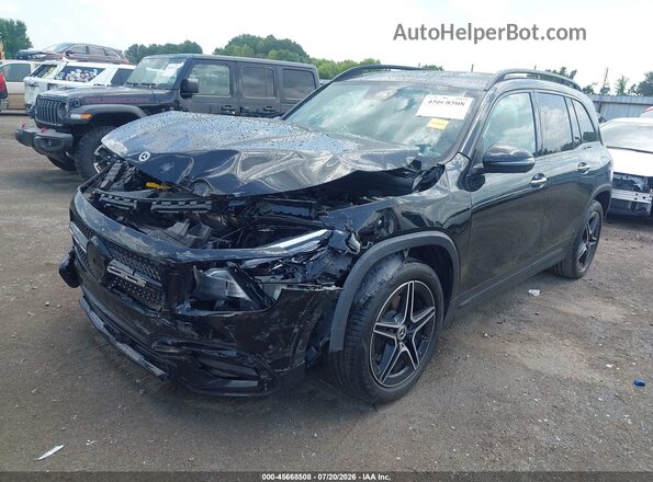 W1N4M4GB0RW352907 2024 MERCEDES-BENZ GLB-CLASS Черный Передняя левая четверть