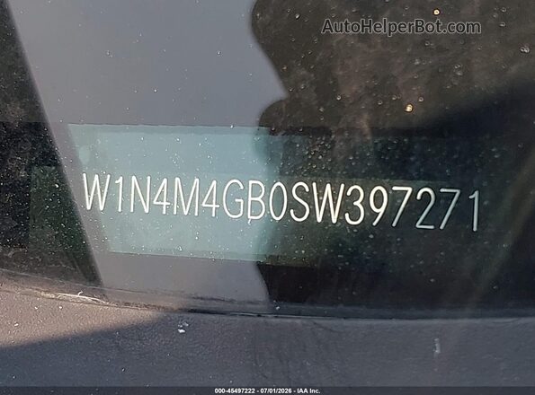 W1N4M4GB0SW397271 2025 MERCEDES-BENZ GLB-CLASS Black 