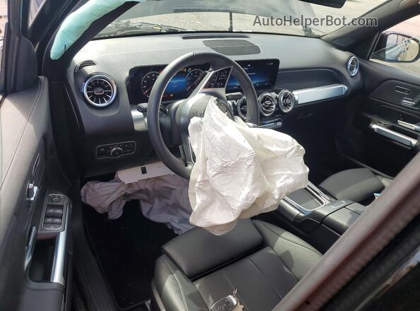 W1N4M4GB1SW409976 2025 MERCEDES-BENZ GLB-CLASS Black Dashboard view