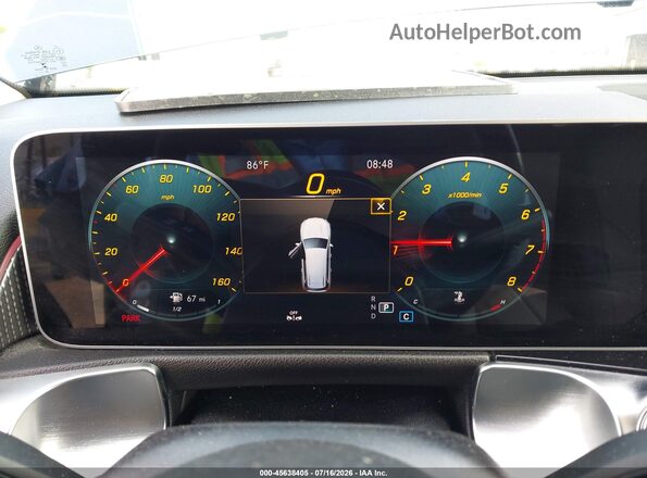 W1N4M4GB5MW106959 2021 MERCEDES-BENZ GLB-CLASS Navy Vista de los asientos traseros