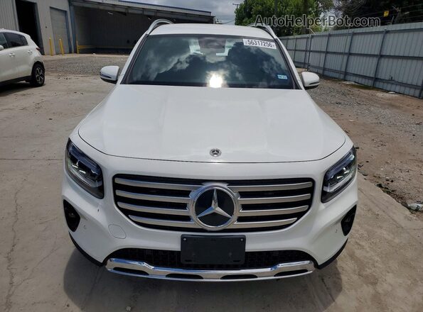 W1N4M4GB5SW419569 2025 MERCEDES-BENZ GLB-CLASS White Widok z przodu