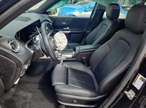 W1N4M4GB5SW421113 2025 MERCEDES-BENZ GLB-CLASS Charcoal Вид салону спереду