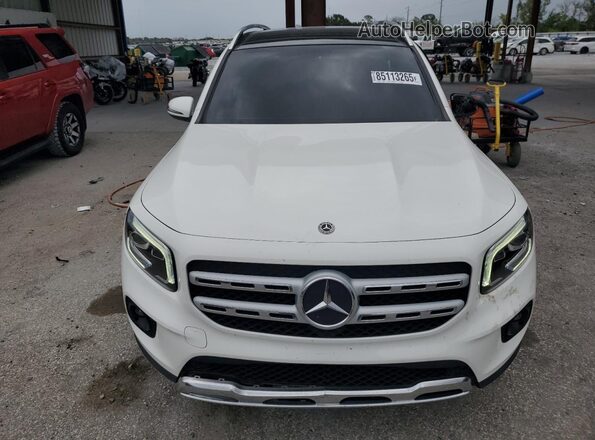 W1N4M4GB6LW045989 2020 MERCEDES-BENZ GLB-CLASS White წინა ხედი