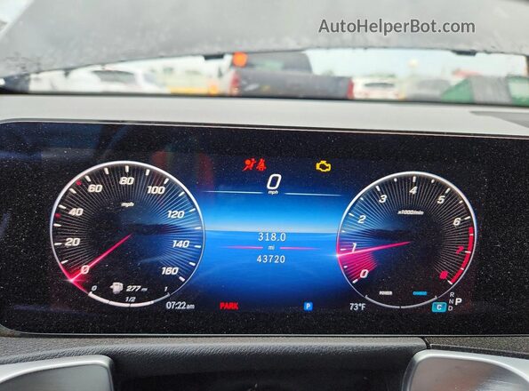 W1N4M4GB8SW384588 2025 MERCEDES-BENZ GLB-CLASS Черный Вид щитка приборов
