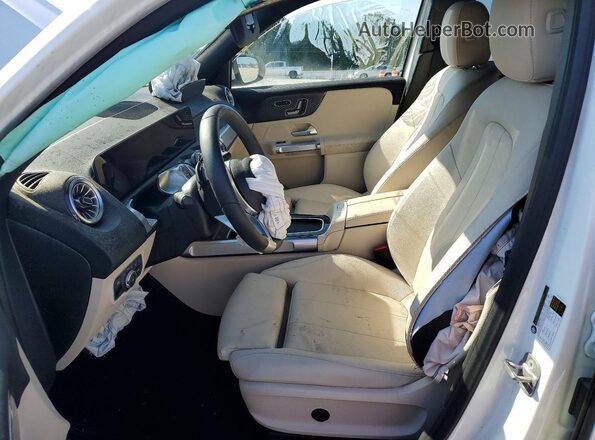 W1N4M4GB9SW404329 2025 MERCEDES-BENZ GLB-CLASS White Widok wnętrza z przodu