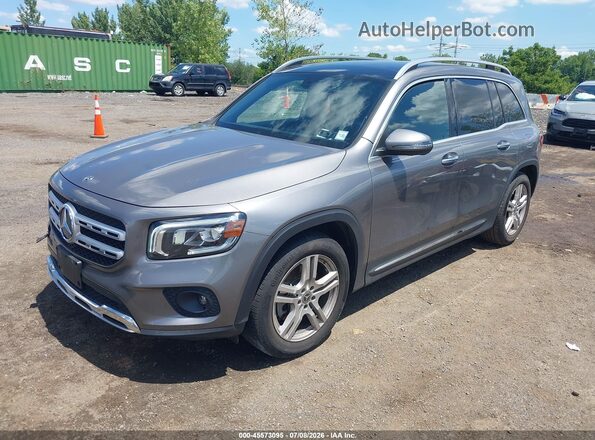 W1N4M4HB0LW024246 2020 MERCEDES-BENZ GLB-CLASS Gray Առջևի ձախ երեք քառորդ տեսարան