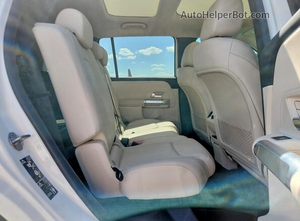W1N4M4HB0NW201414 2022 MERCEDES-BENZ GLB-CLASS White Սալոնի հետևի տեսք
