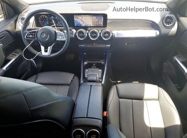W1N4M4HB0PW279078 2023 MERCEDES-BENZ GLB-CLASS Charcoal Առջևի վահանակի տեսք