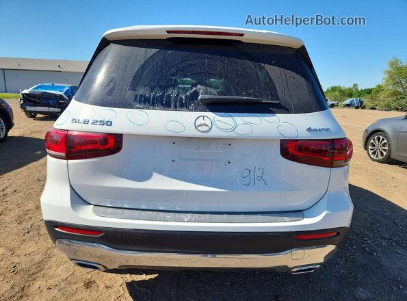 W1N4M4HB0PW333950 2023 MERCEDES-BENZ GLB-CLASS White Հետևի տեսք