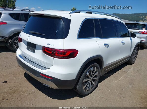 W1N4M4HB1NW204094 2022 MERCEDES-BENZ GLB-CLASS White Հետևի աջ
