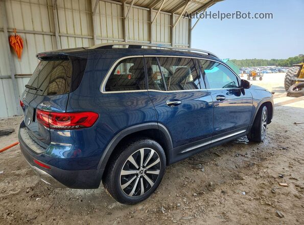 W1N4M4HB1NW239654 2022 MERCEDES-BENZ GLB-CLASS Blue Rear right