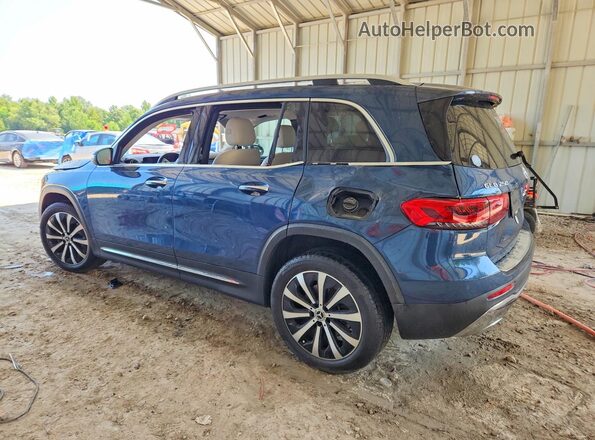 W1N4M4HB1NW239654 2022 MERCEDES-BENZ GLB-CLASS Blue Rear left