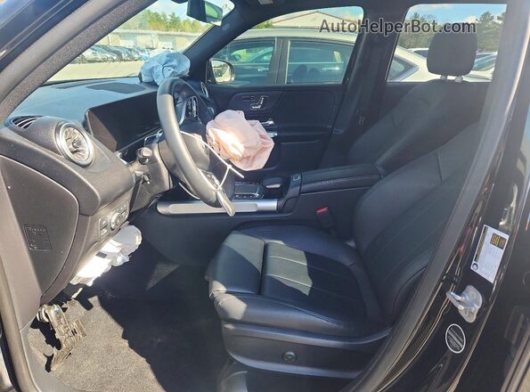 W1N4M4HB1PW333049 2023 MERCEDES-BENZ GLB-CLASS Black Widok wnętrza z przodu