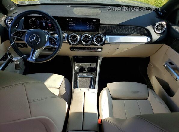 W1N4M4HB1RW371223 2024 MERCEDES-BENZ GLB-CLASS Gray წინა პანელის ხედი
